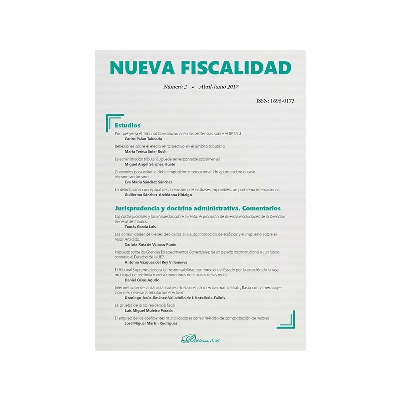 Nueva Fiscalidad. 2-2017