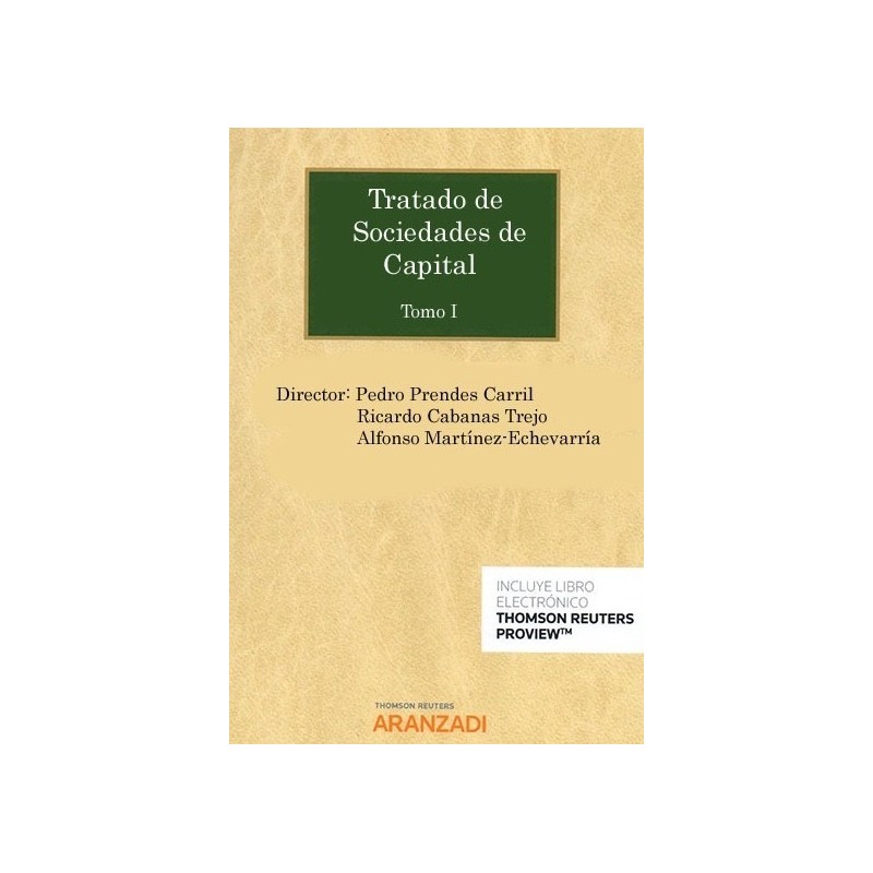 Tratado de Sociedades de Capital (2 Tomos)