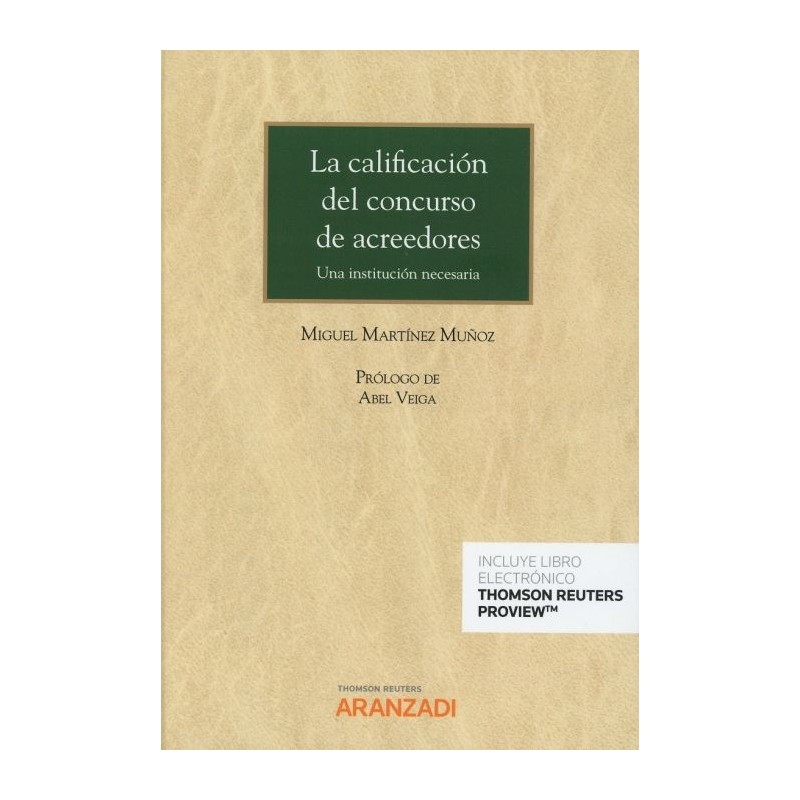 La calificación del concurso de acreedores