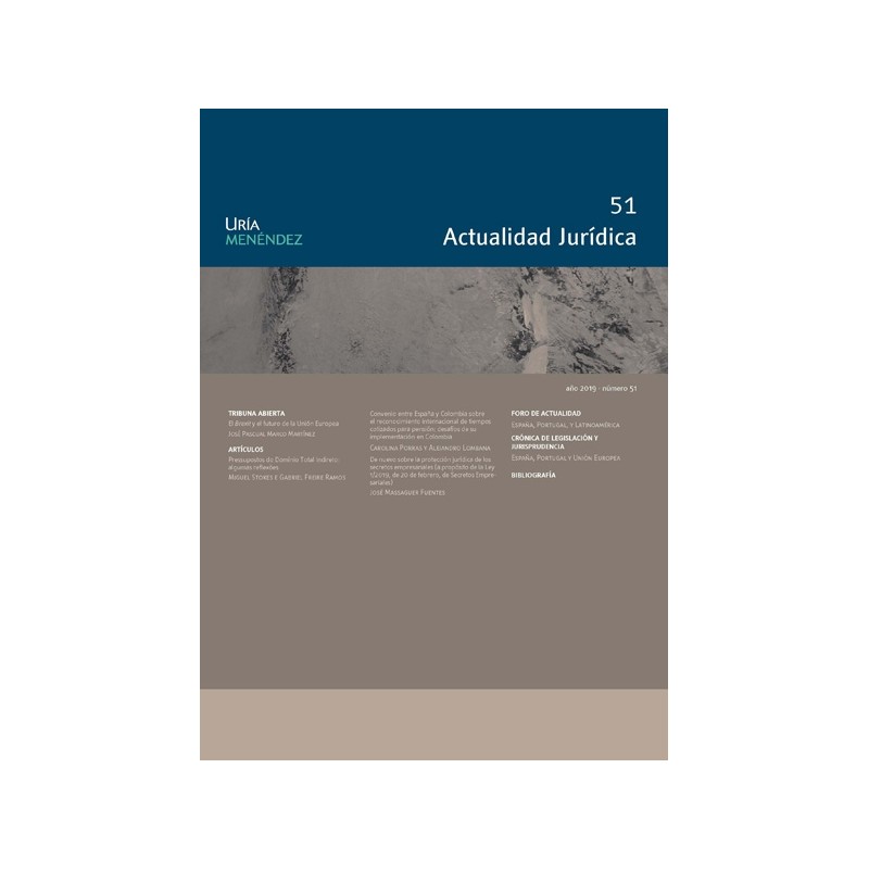 Revista Actualidad Jurídica. Número 51