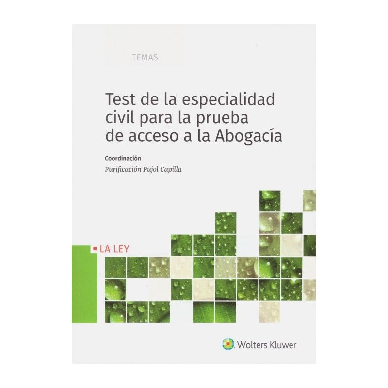 Test de la especialidad civil para la prueba de acceso a la Abogacía