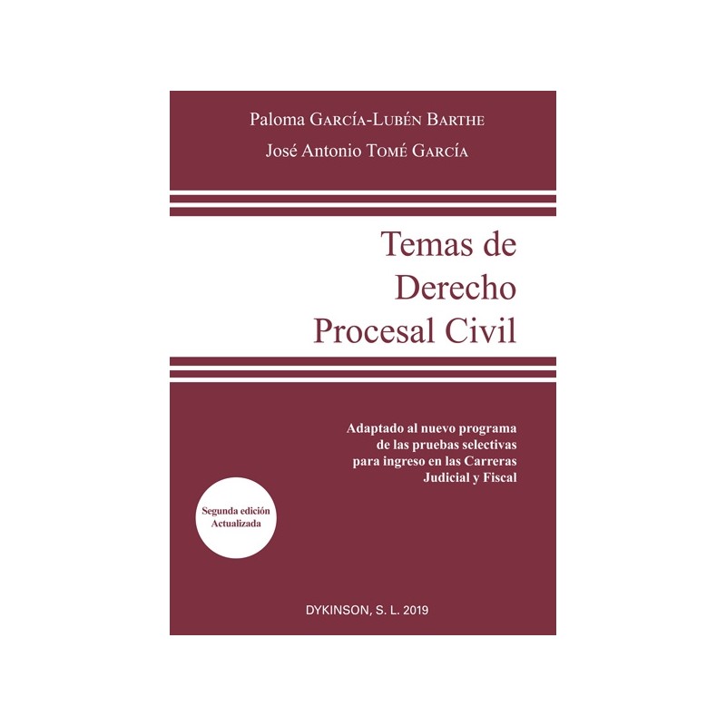 Temas de Derecho Procesal Civil