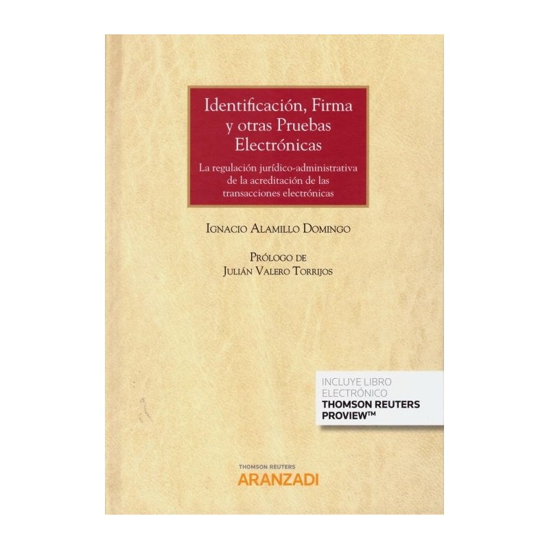Identificación, firma y otras pruebas electrónicas