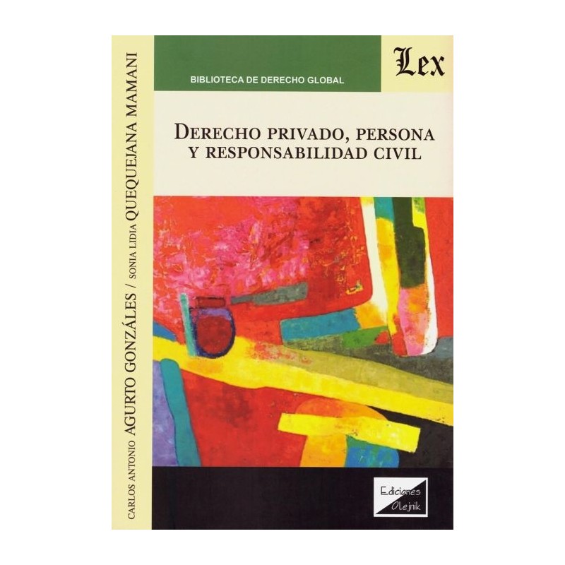 Derecho Privado, Persona y Responsabilidad Civil