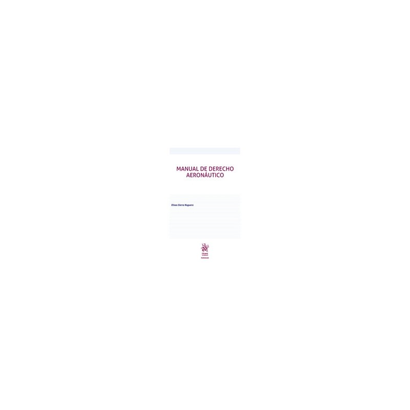 Manual de derecho aeronáutico