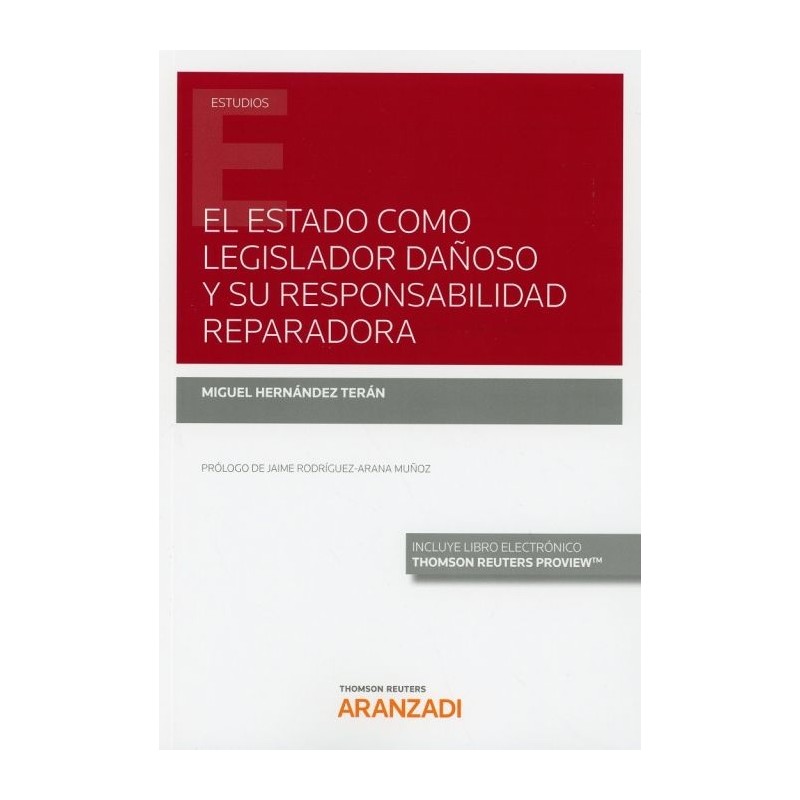 Estado como legislador dañoso y su responsabilidad repa
