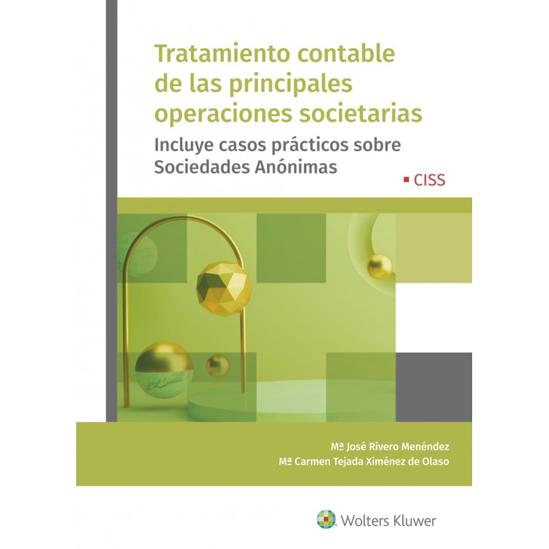 Tratamiento contable de las principales operaciones societarias