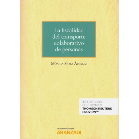 La fiscalidad del transporte colaborativo de personas