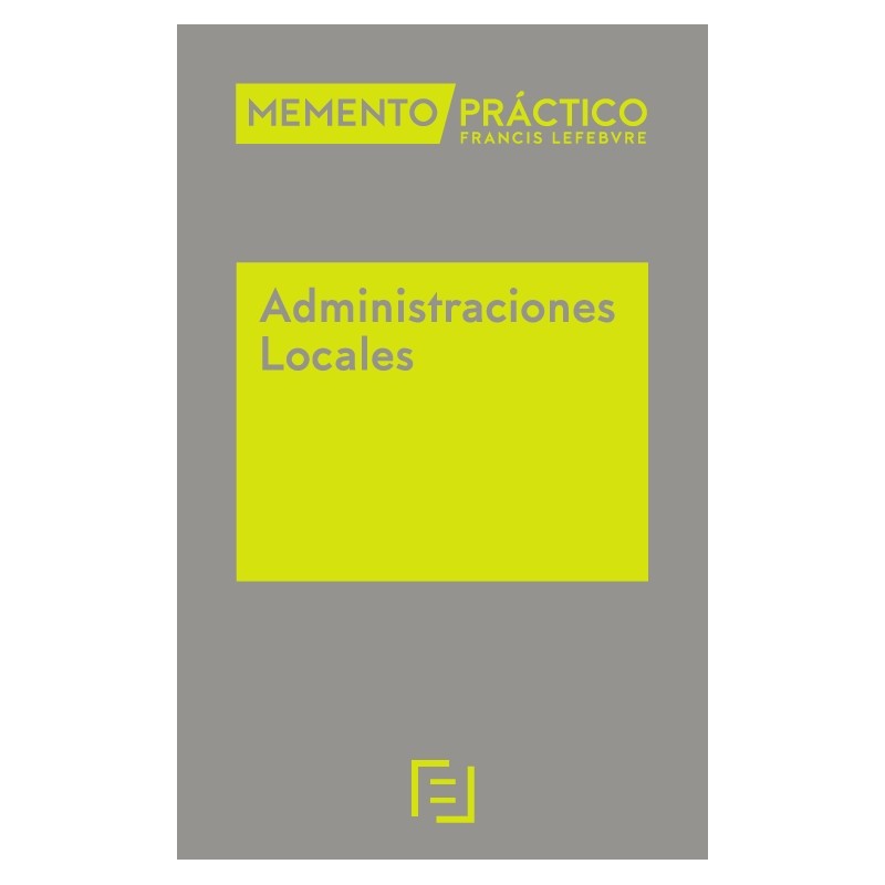 Memento Práctico Administraciones Locales.