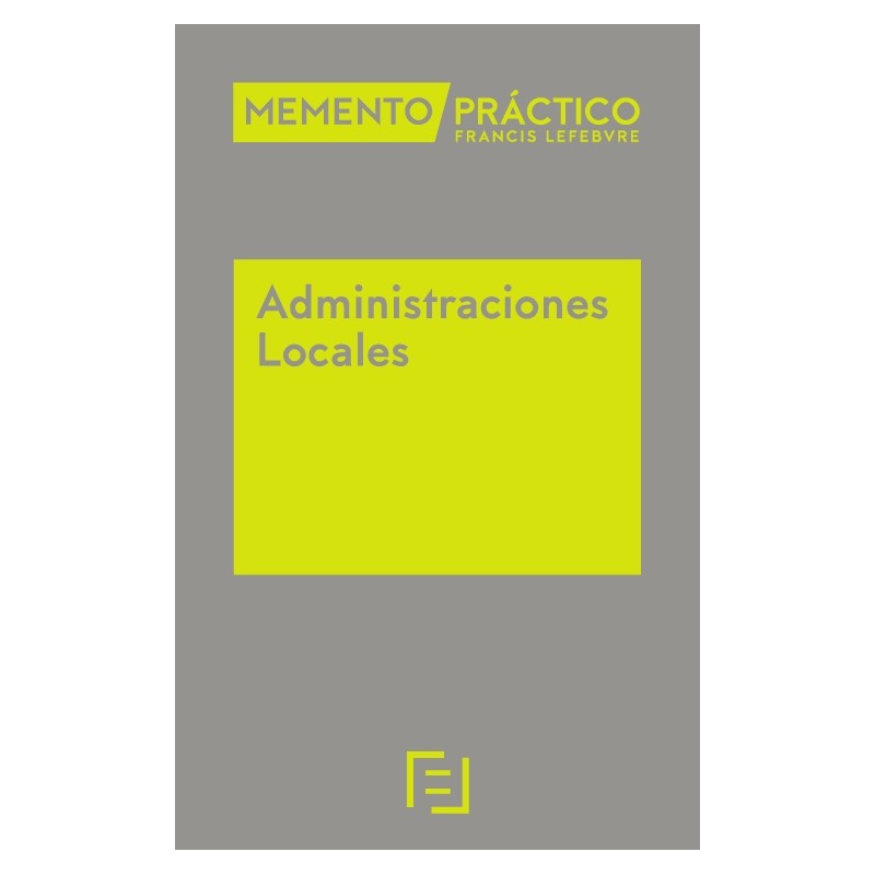 Memento Práctico Administraciones Locales.