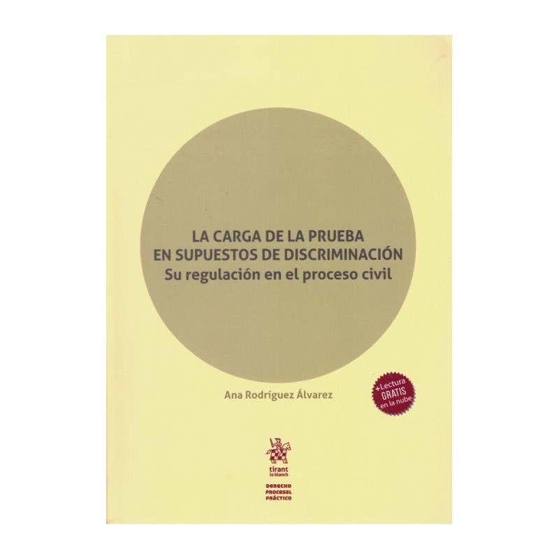 Carga de la prueba en supuestos de discriminación. Su regulación en el proceso civil