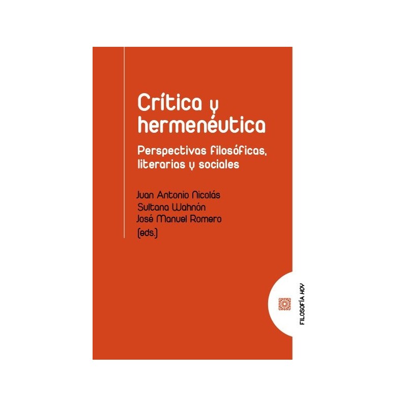 Crítica y hermenéutica