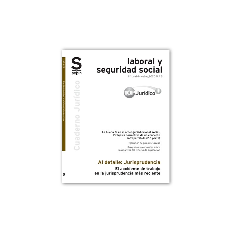 El accidente de trabajo en la jurisprudencia más reciente