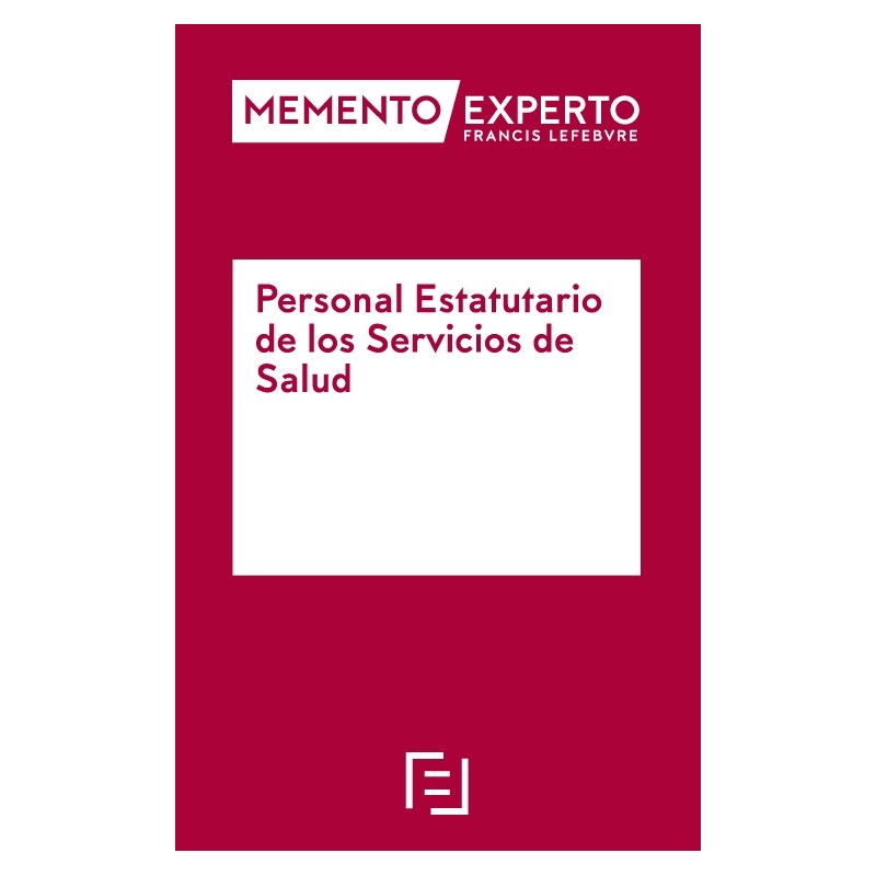 Memento Experto Personal Estatutario de los Servicios de Salud