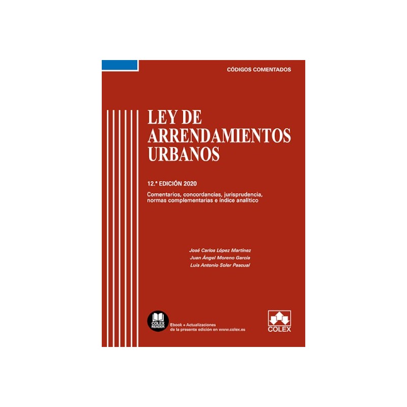 Ley de Arrendamientos Urbanos-Código comentado