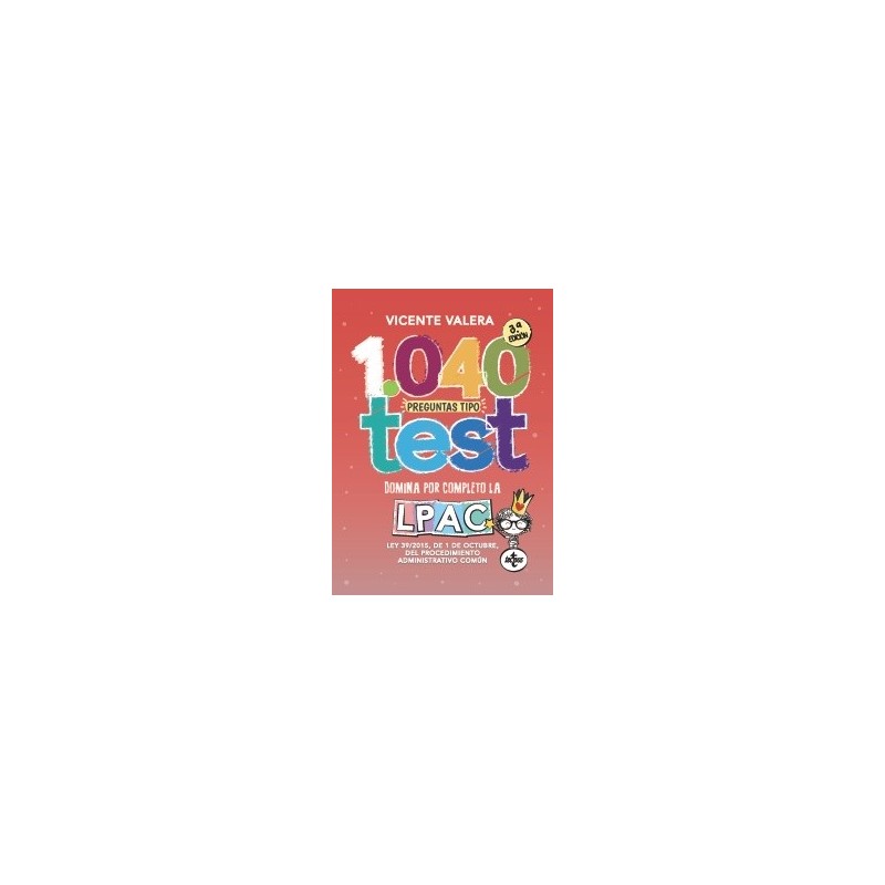 1040 preguntas tipo test LPAC