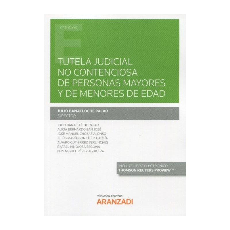 Tutela Judicial no contenciosa de personas mayores y de menores de edad