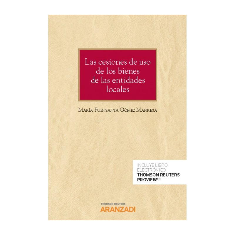 Las Cesiones de uso de los bienes de las entidades locales