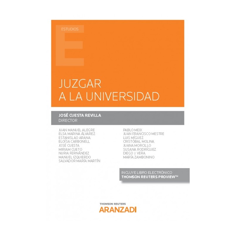 Juzgar a la universidad
