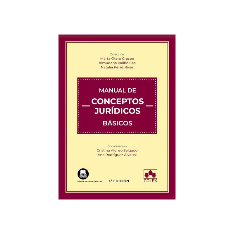 Manual de conceptos jurídicos básicos