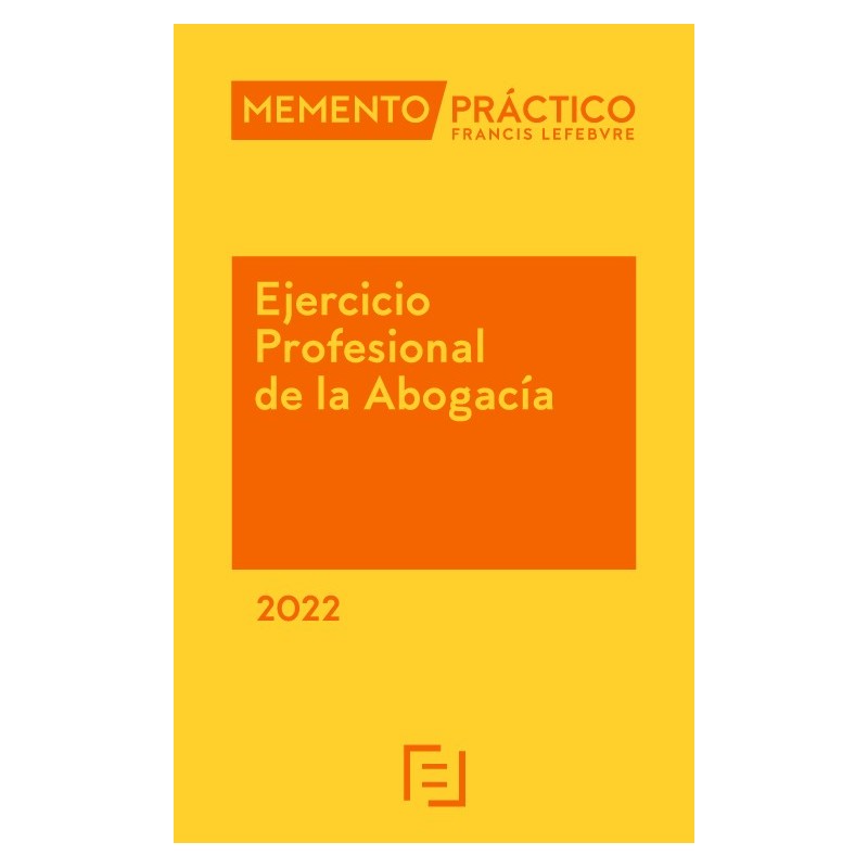 Memento Ejercicio Profesional de la Abogacía 2022