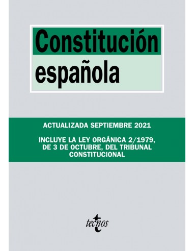Constitución Española Tecnos