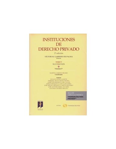 Instituciones de Derecho Privado. T-V.V.5º