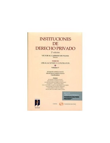 Instituciones de Derecho Privado. T-III.V.1º