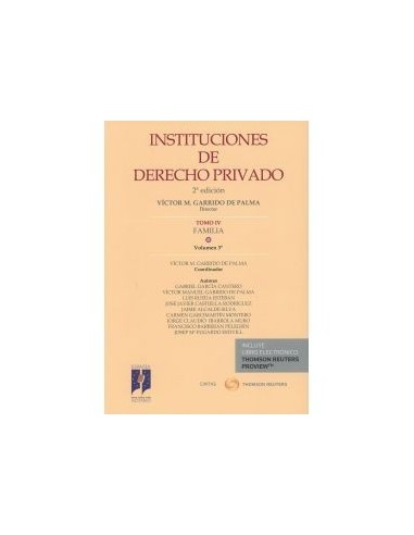 Instituciones de Derecho Privado. T-IV.V.3º