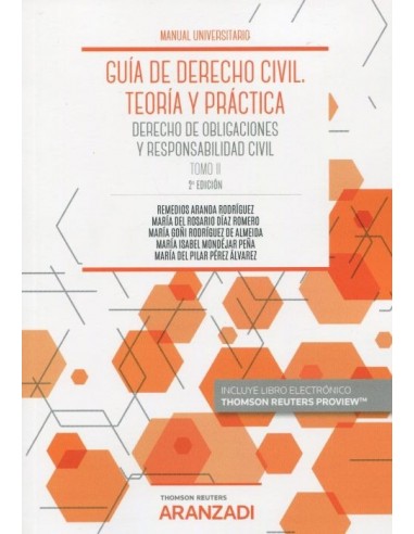 Guía de Derecho Civil. Teoría y práctica. Tomo II