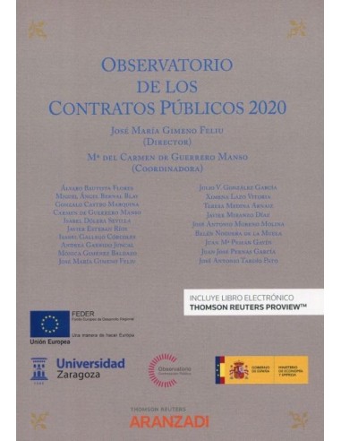 Observatorio de los contratos públicos 2020
