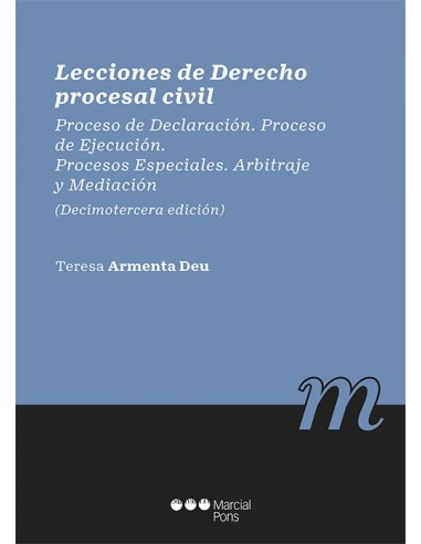 Lecciones de derecho procesal civil
