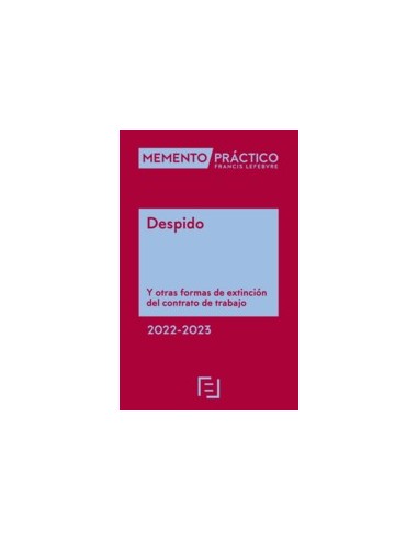 Memento Despido 2022-2023