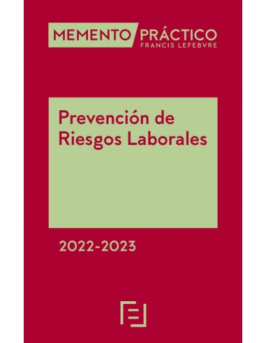 Memento Prevención Riesgos Laborales 2022-2023