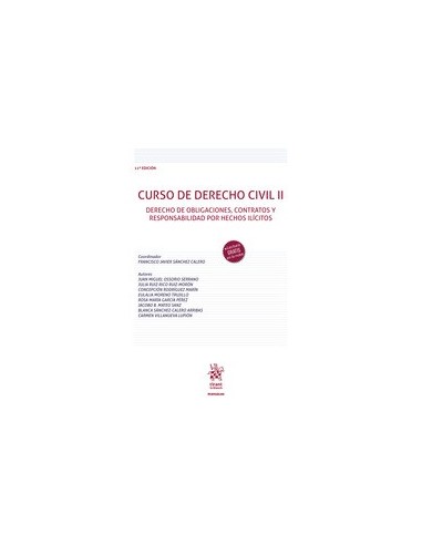 Curso de Derecho Civil II. Derecho de obligaciones, contratos y responsabilidad por hechos ilícitos