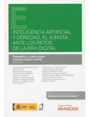 Inteligencia artificial y derecho. El jurista ante los retos de la era digital