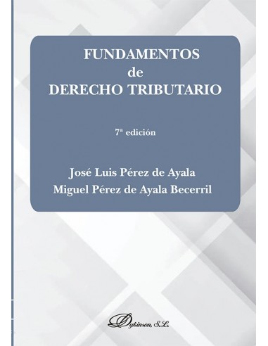 Fundamentos de Derecho Tributario