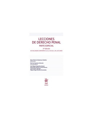 Lecciones de Derecho Penal. Parte Especial