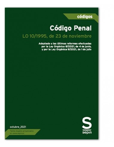 Código Penal. LO 10/1995, de 23 de noviembre