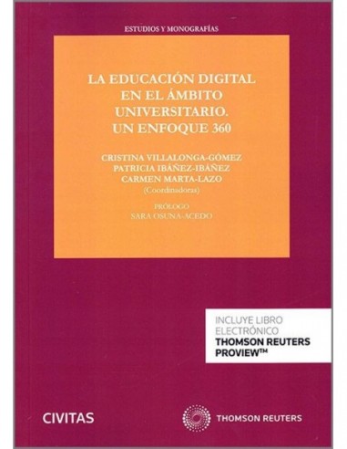 La educación digital en el ámbito universitario. Un enfoque 360