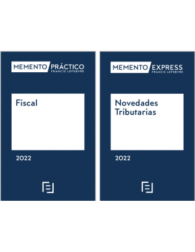 Pack Fiscal: Memento Express Novedades Tributarias 2022 + Memento Fiscal 2022