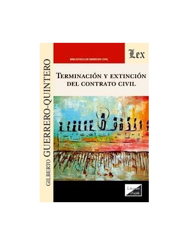 Terminación y extinción del contrato civil