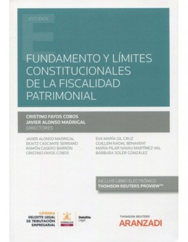 Fundamento y límites constitucionales de la fiscalidad patrimonial
