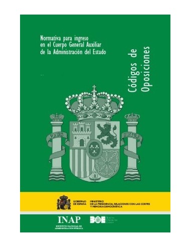 Normativa para ingreso en el Cuerpo General Auxiliar de la Administración del Estado