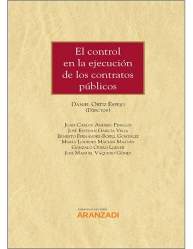 El control en la ejecución de los contratos públicos