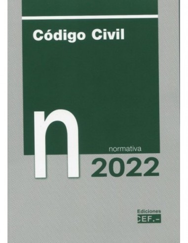 Código Civil. Normativa 2022