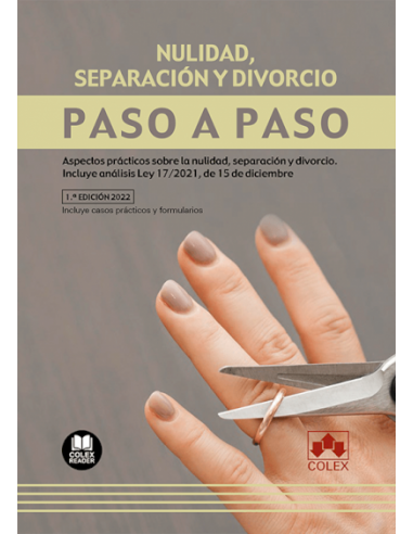 Nulidad, separación y divorcio. Paso a paso