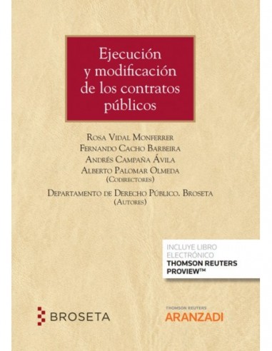 Ejecución y modificación de los contratos públicos