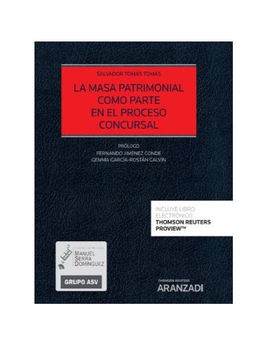 La masa patrimonial como parte en el proceso concursal