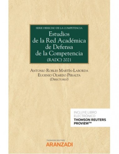 Estudios de la Red Académica de Defensa de la Competencia (RADC)